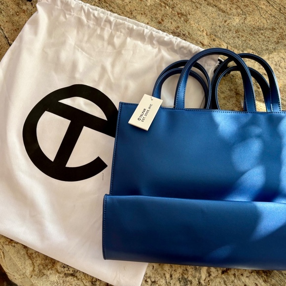Telfar Medium Shopping Bag Cobalt - Picture 5 of 6